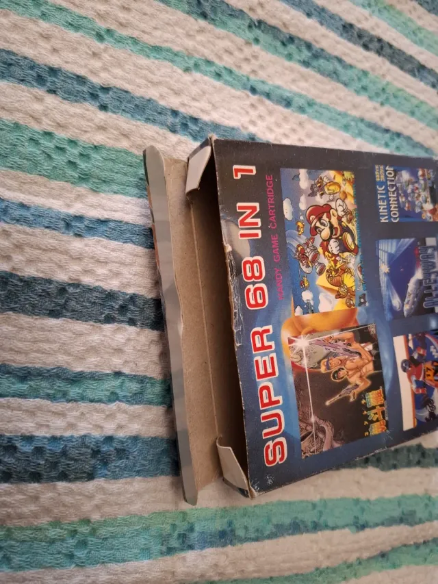 Scatola box - Super 68 in 1 Game Cartridge gameboy