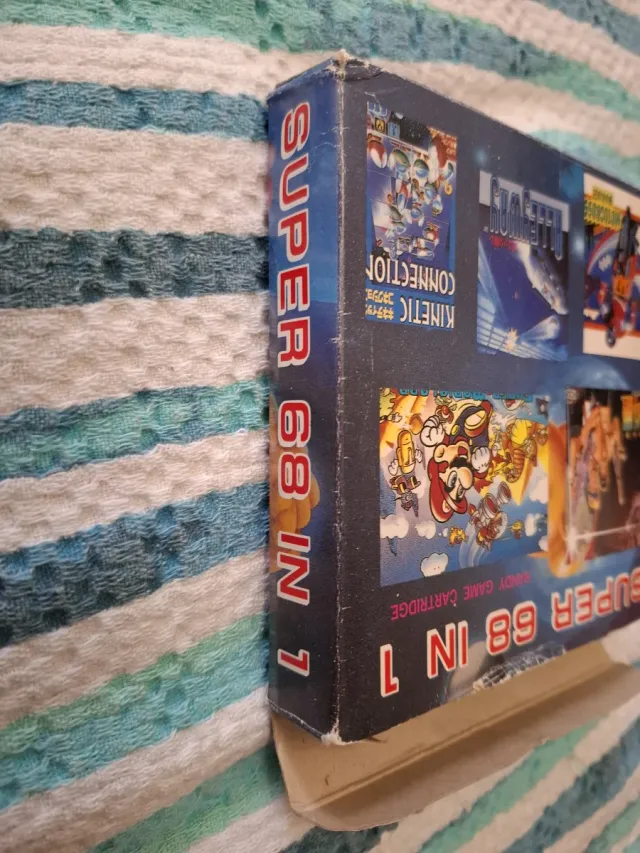 Scatola box - Super 68 in 1 Game Cartridge gameboy