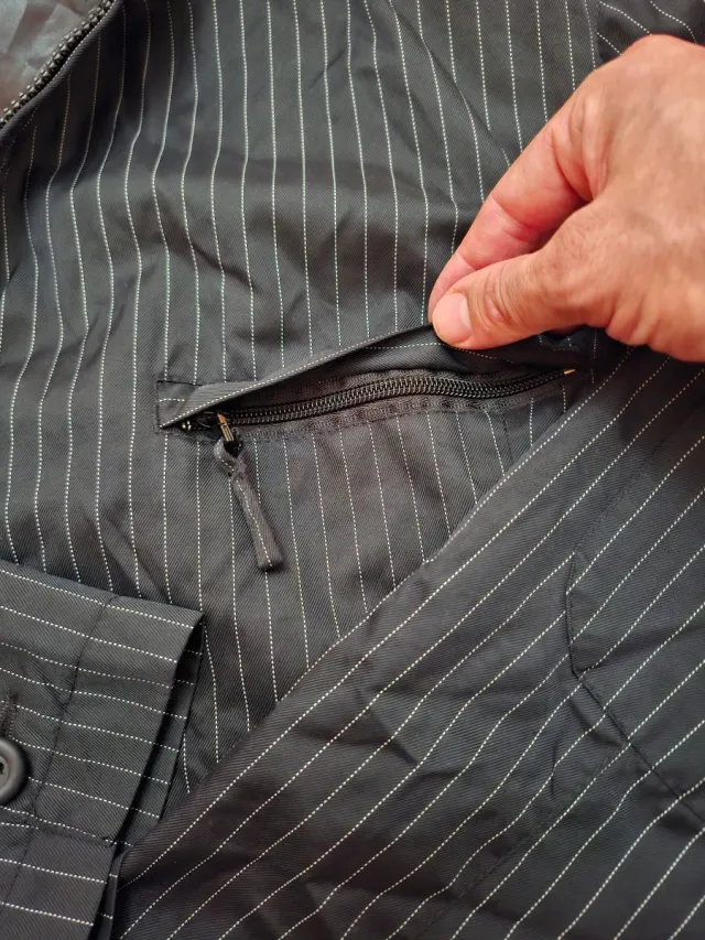 Chaqueta Foot Locker Talla L Rayas