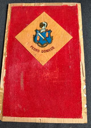 Tappo per bottiglie di vino in intarsio Pedro Domecq