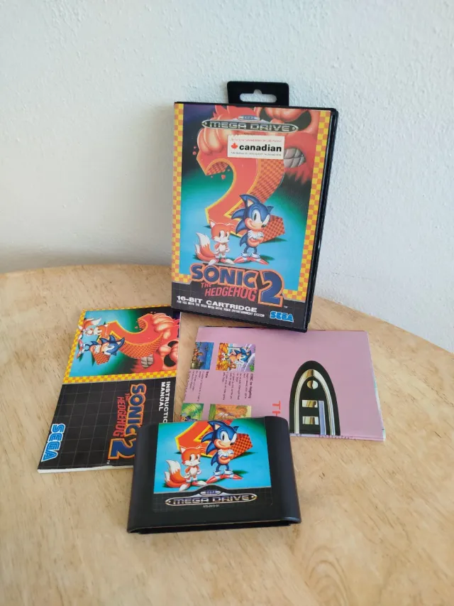 Sonic 2 Sega Megadrive in ottime condizioni