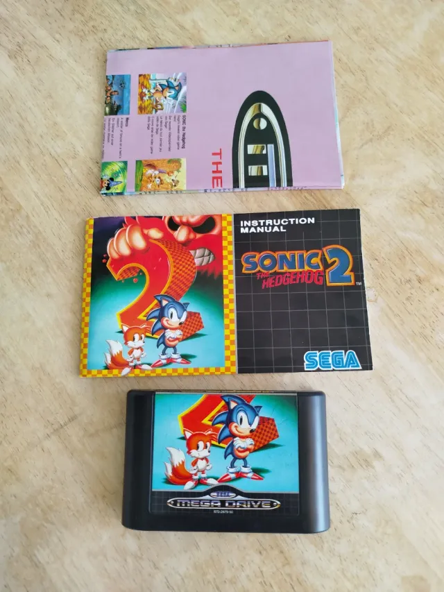 Sonic 2 Sega Megadrive in ottime condizioni
