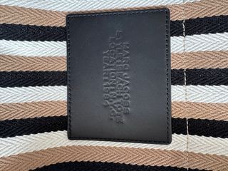 Bolso Striped Jacquard Marc Jacobs The Beach Tote 