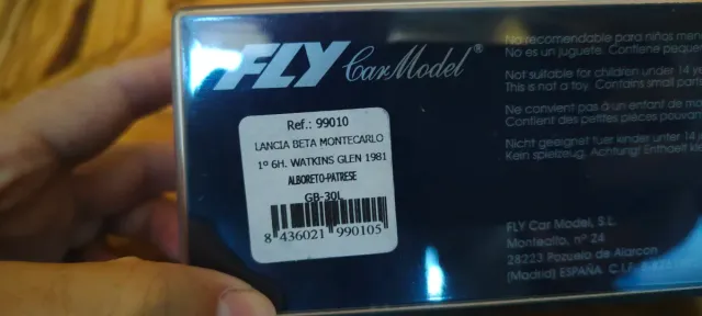 Lancia Beta Montecarlo Fly 1981 Watkins Glen