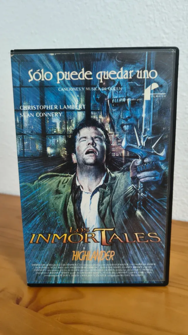 VHS Los Inmortales (Highlander) 1986