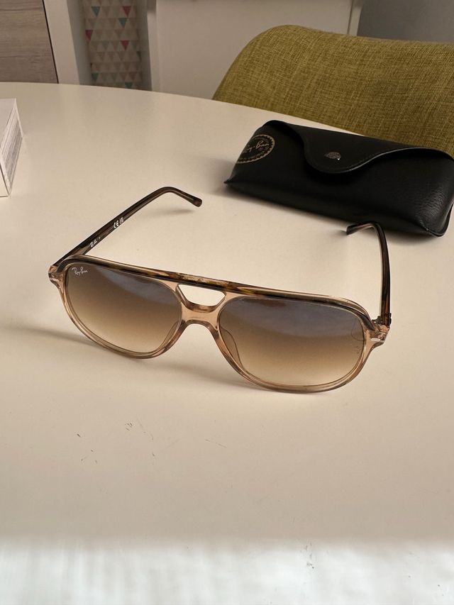 Gafas de Sol Ray-Ban Marrones y Beige