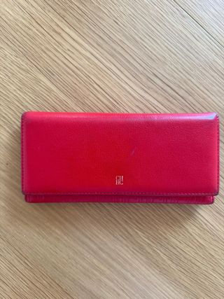 Billetera Carolina Herrera Roja