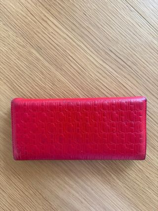 Billetera Carolina Herrera Roja