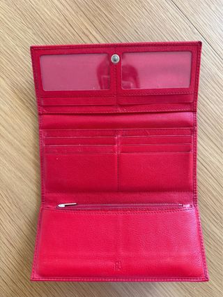 Billetera Carolina Herrera Roja