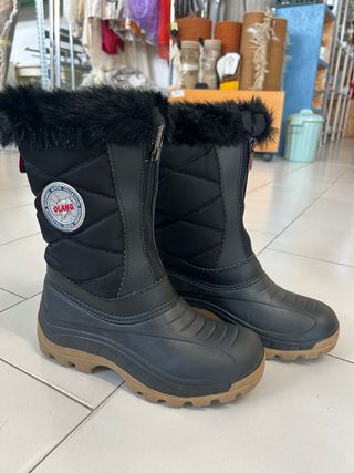 Scarponcini Neve Olang Neri Marroni