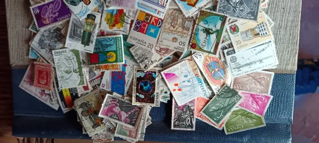 850 Sellos España Usados Sin Repetir