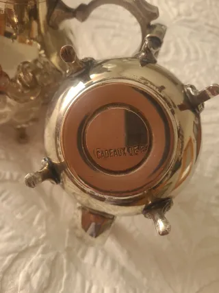 Juego de 2 Teteras Marroquíes Plateadas