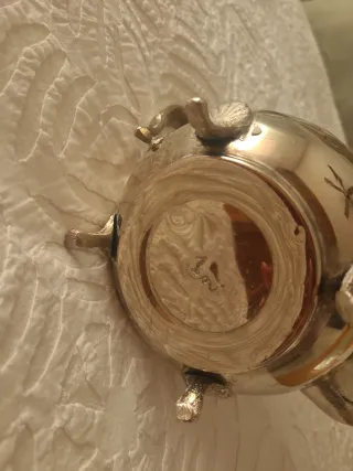 Juego de 2 Teteras Marroquíes Plateadas