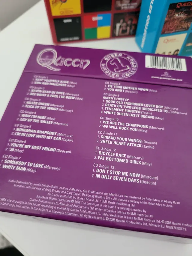 Queen Singles Collection Vol. 1-4