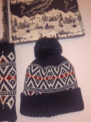 Conjunto Gorro y Bufanda Invierno 2 Piezas