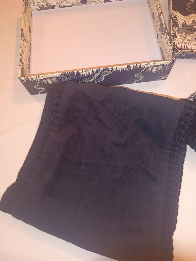 Conjunto Gorro e Lenço de Inverno 2 Peças