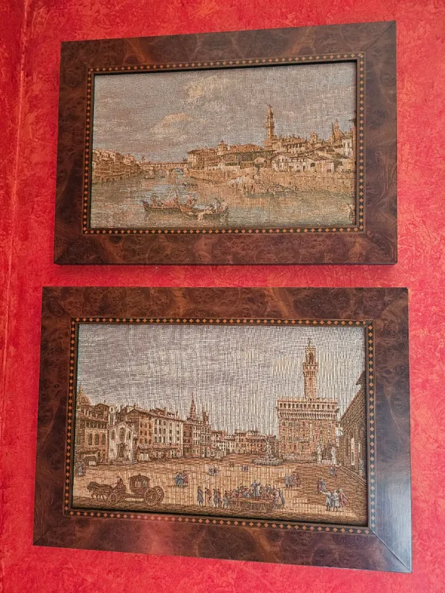 Cuadro Tapiz Marco Madera