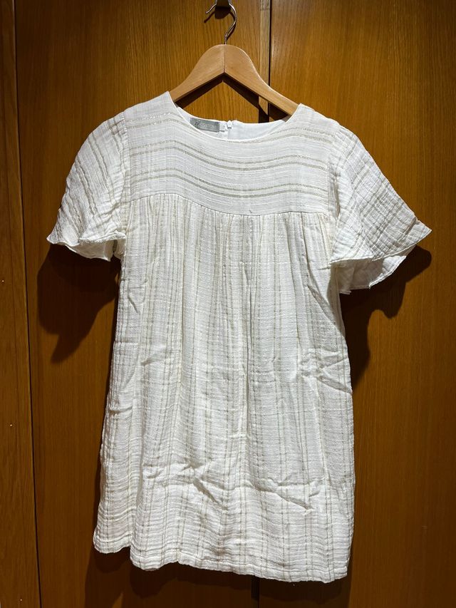 Vestido blanco niña evento