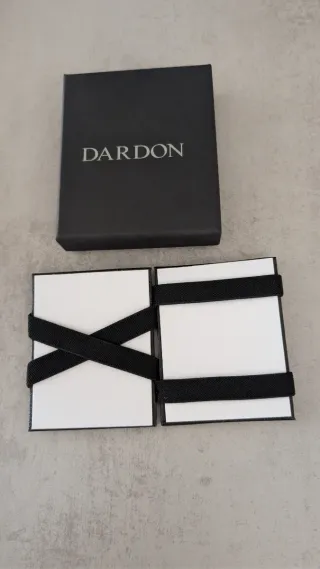 Cartera Dardon Piel Negra Hombre