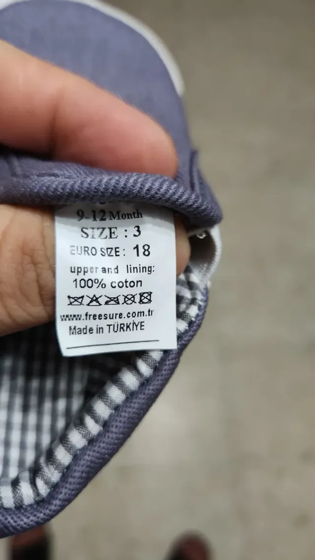 Zapatos para bebé azul marino