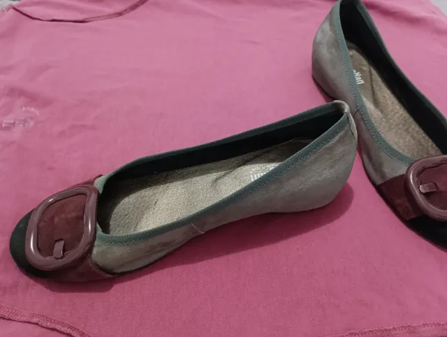 Zapatos Callaghan Piel Mujer  37 Gris y granate