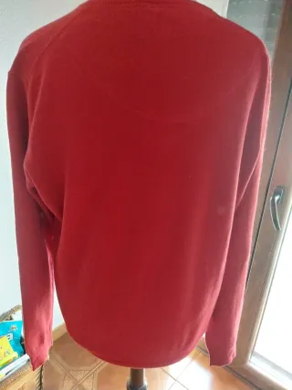 Jersey Rojo Hombre Manga Larga