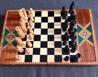 Ajedrez Marquetería