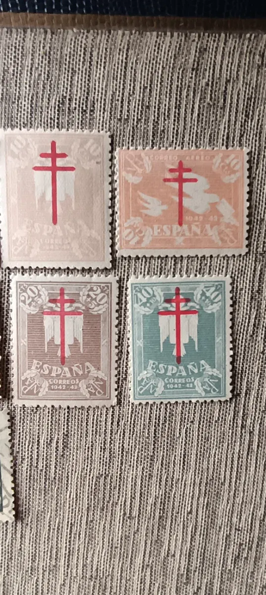 Sellos España. Serie Protuberculoso