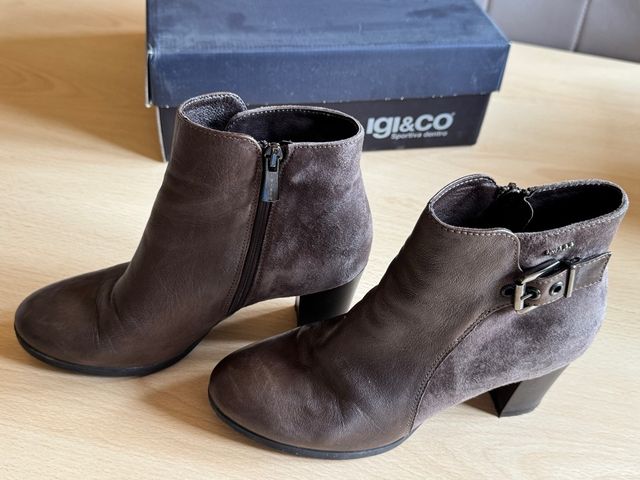 Tronchetto IGI&CO tacco 37 marrone