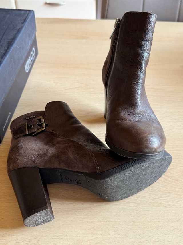 Tronchetto IGI&CO tacco 37 marrone