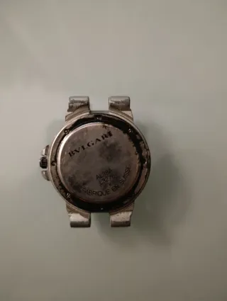 Reloj Bvlgari Aluminio Negro/Plata