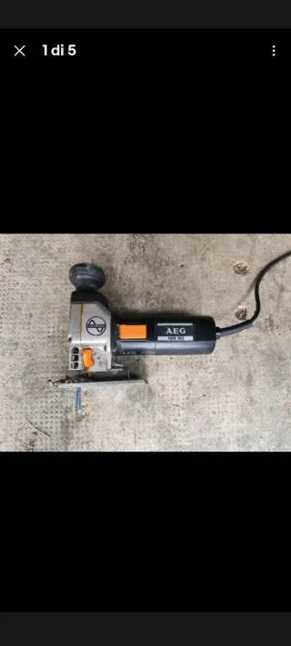 Seghetto a filo AEG FSPE 100 potenza 500 Watt