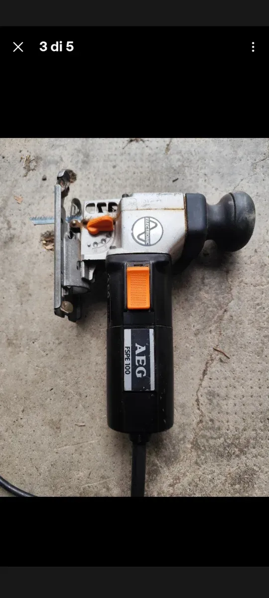 Seghetto a filo AEG FSPE 100 potenza 500 Watt
