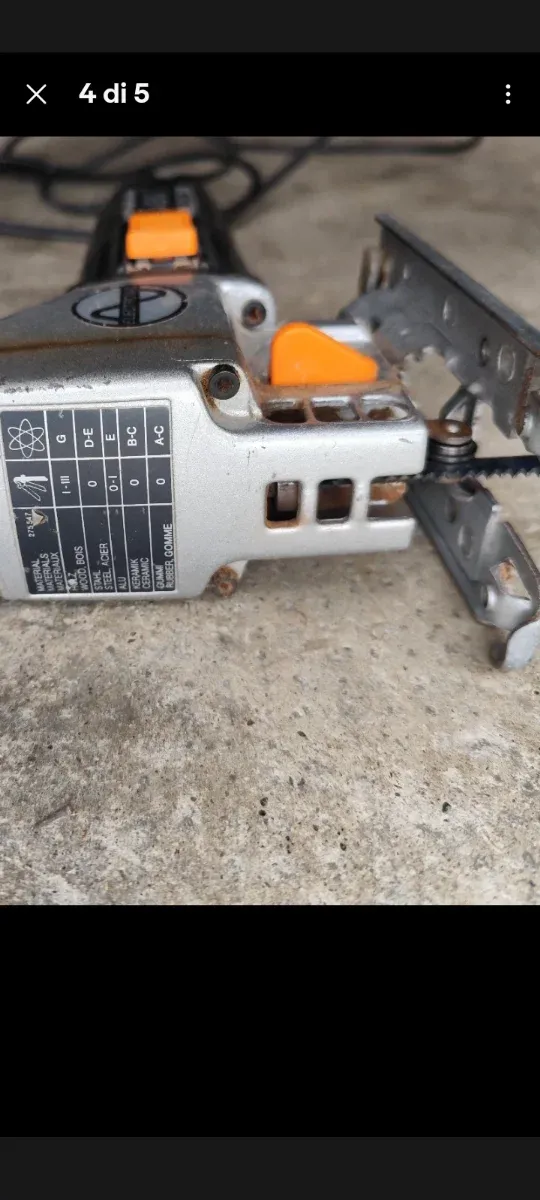 Seghetto a filo AEG FSPE 100 potenza 500 Watt
