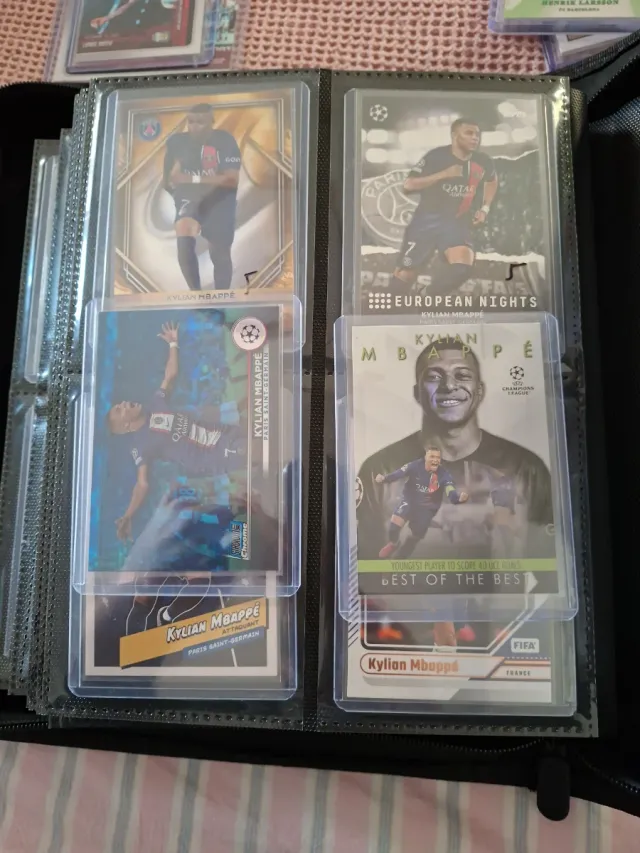 10 Cartas Kylian Mbappé PSG/Madrid/Francia