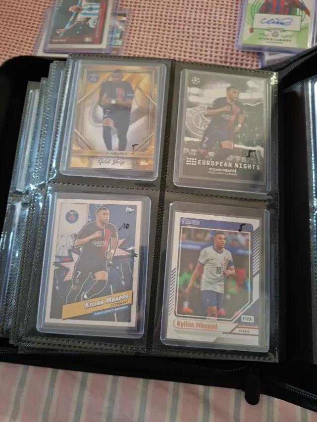 10 Cartas Kylian Mbappé PSG/Madrid/Francia