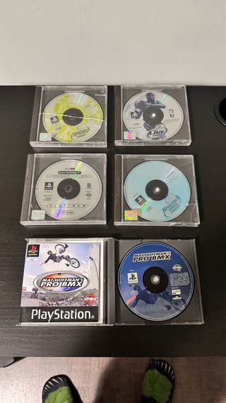 Lotto 5 Giochi PS1: Gran Turismo 2, Mat Hoffman's