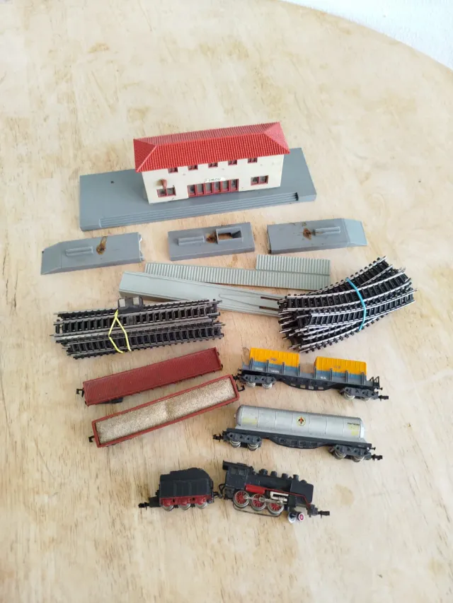 Locomotora a vapore Ibertren, scala 3N, carri merci