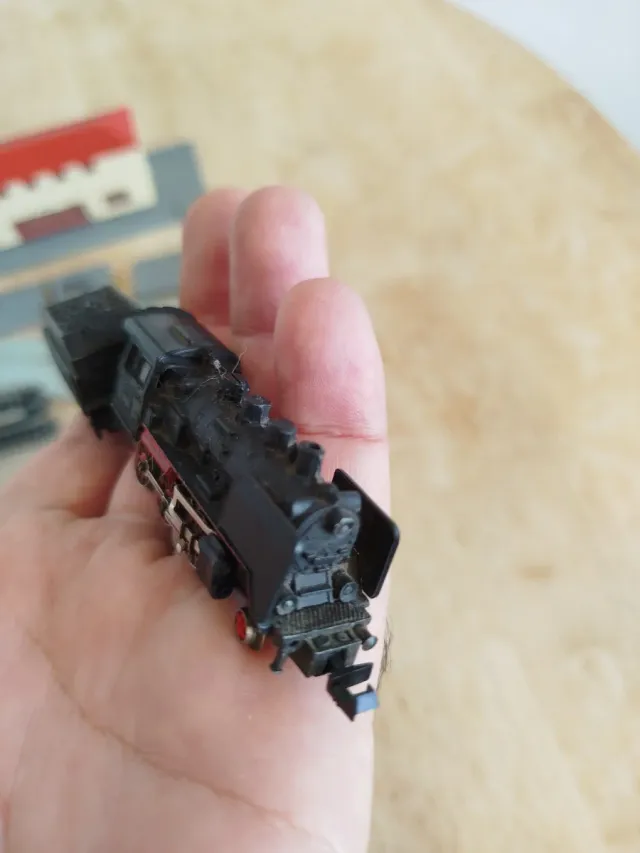 Locomotora a vapore Ibertren, scala 3N, carri merci