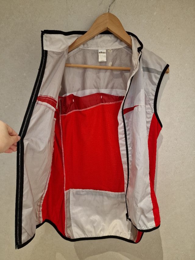 Chaleco BTwin Cortavientos + Lluvia Hombre Talla L