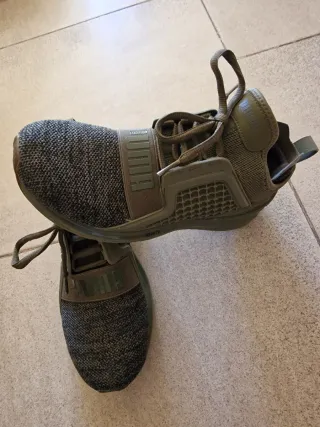 Zapatillas Puma Verde Militar 38 original