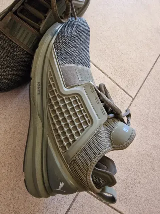 Zapatillas Puma Verde Militar 38 original