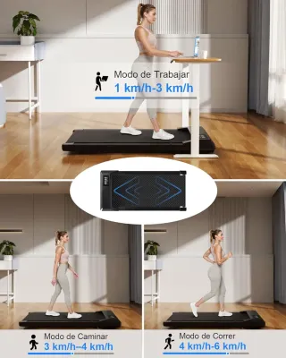 Cinta de correr/andar plegable