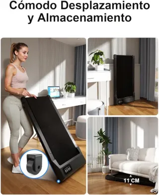 Cinta de correr/andar plegable