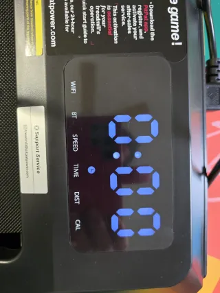 Cinta de correr/andar plegable