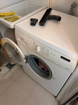 Lavadora y frigorífico