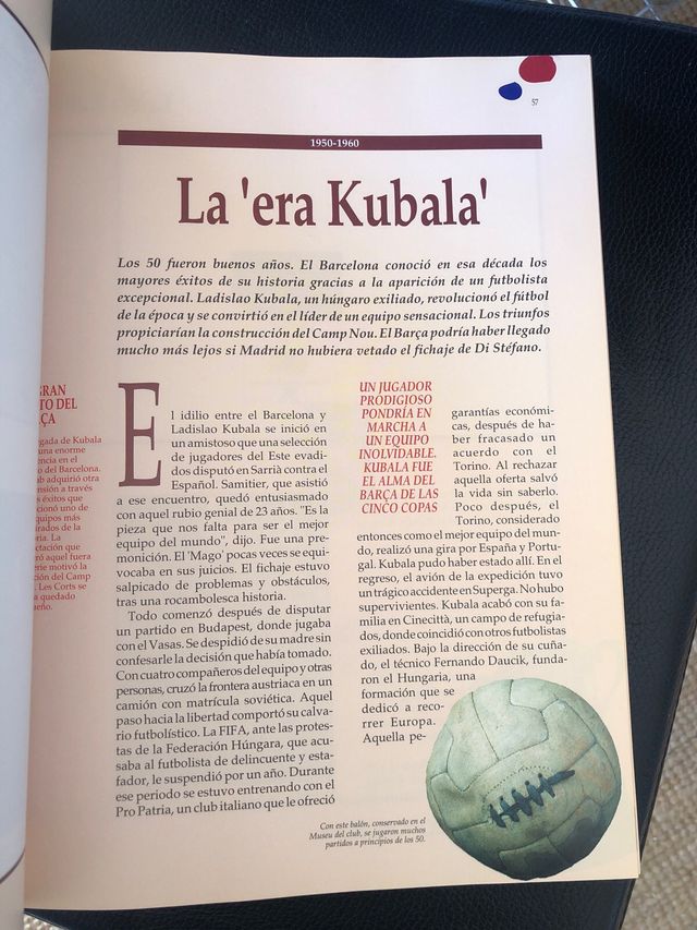 El libro de Oro del BARÇA