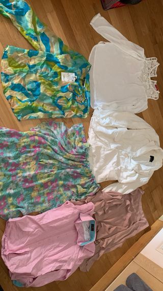 Pack 4 Blusas y Camisas Talla Única