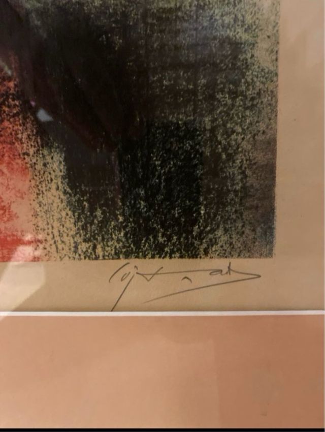 Litografía Modest Cuixart