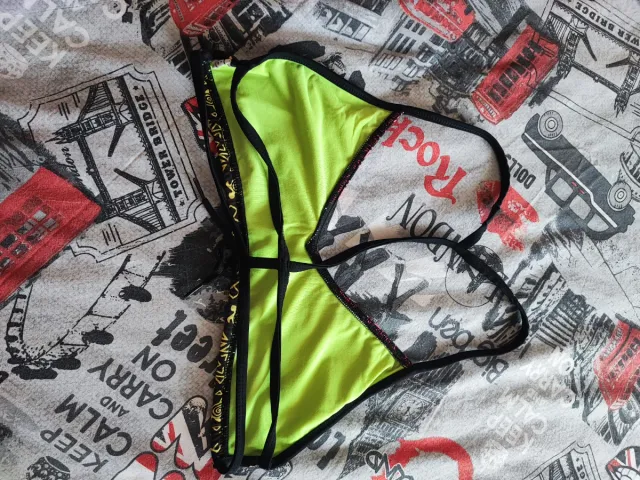 Reggiseno sportivo wiink fantasia tribale Elastico